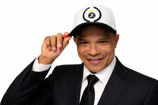 King Black-White Premium Cap