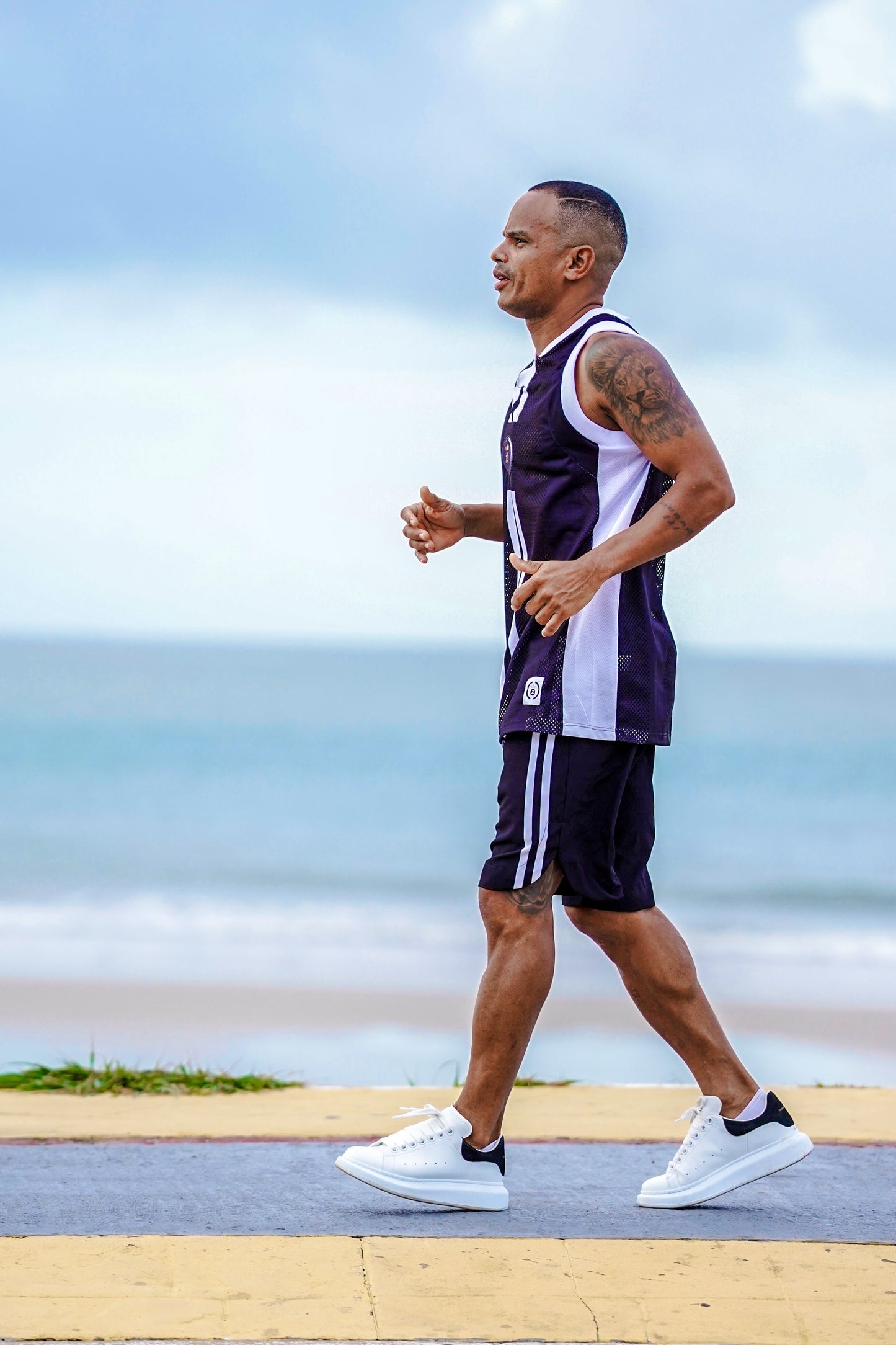 Sport Basketballset Schwarz