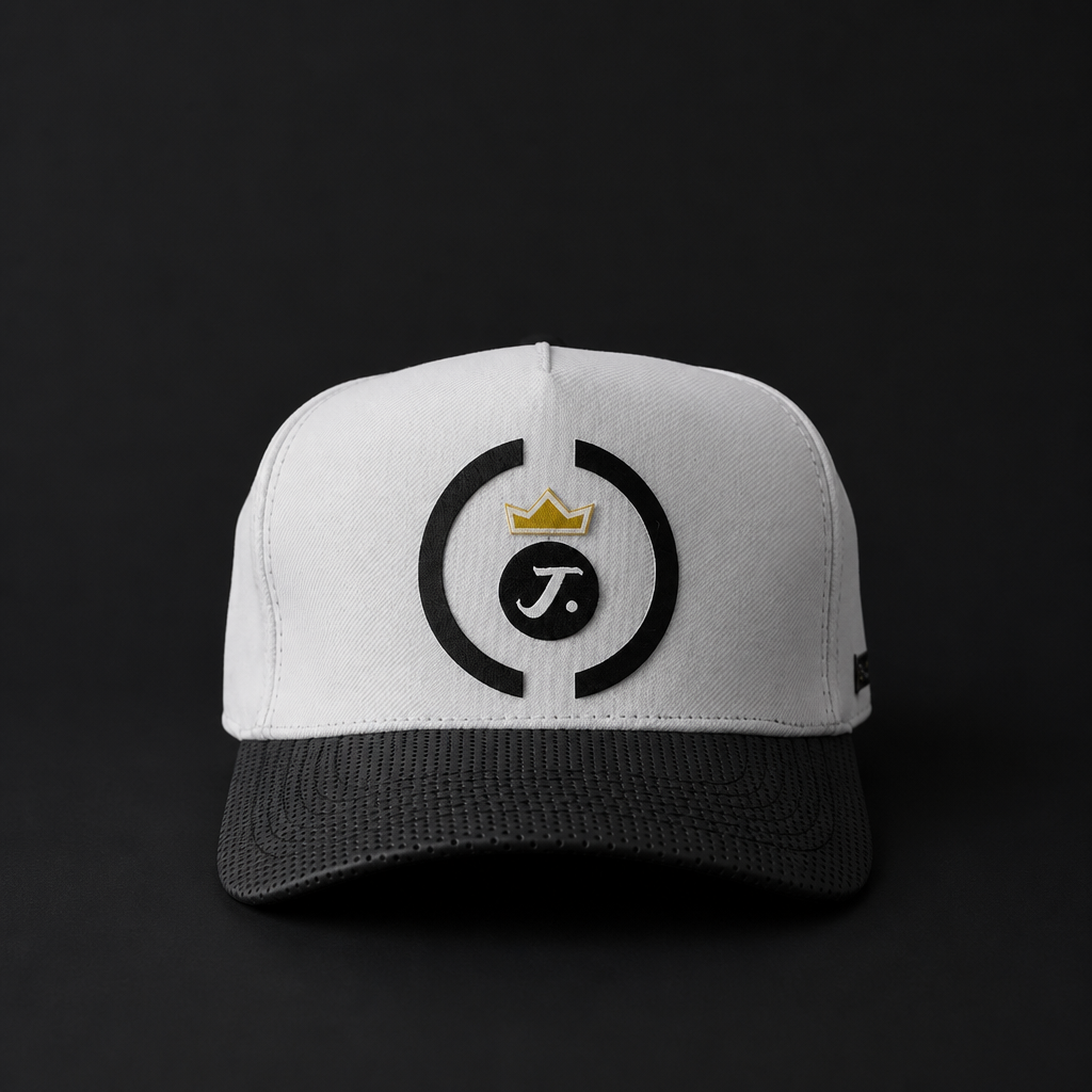 King Black-White Premium Cap
