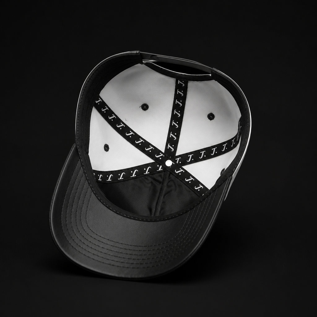 King Black-White Premium Cap