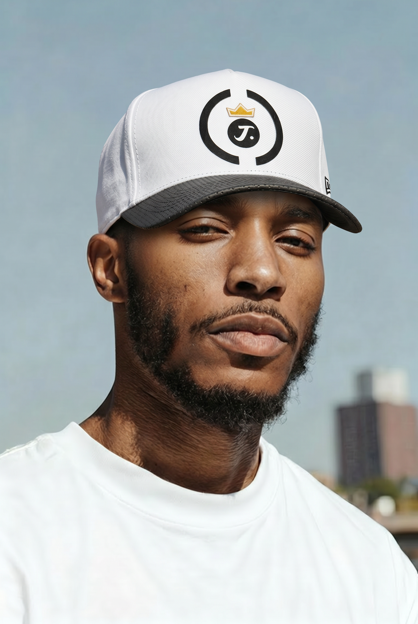 King Black-White Premium Cap